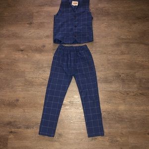 Boys pants and vest